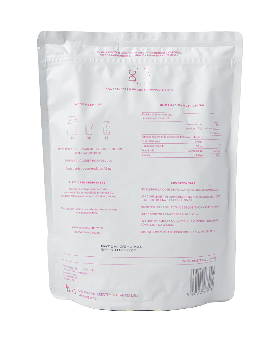 Colágeno Hidrolizado Pink