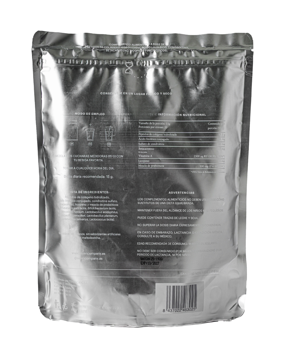 Colágeno Hidrolizado Silver